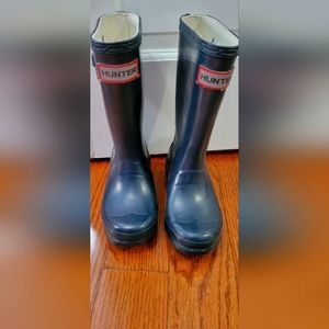 Hunter Young Tall Original Kids Rain Boots Toddler size US 11
